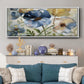 Winter Blooms - Floater Framed Canvas Print