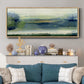 Glistening Meadow - Floater Framed Canvas Print