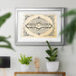Antique French Label II - Modern Framed Art Print