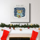 Christmas Owl-Premium Gallery Wrapped Canvas - Ready to Hang