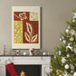 Festive Floral I - Gallery Wrapped Canvas