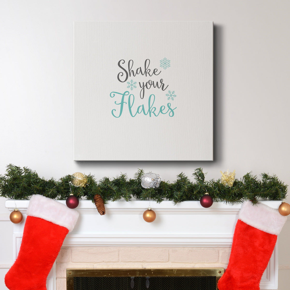 Shake Your Flakes-Premium Gallery Wrapped Canvas - Ready to Hang