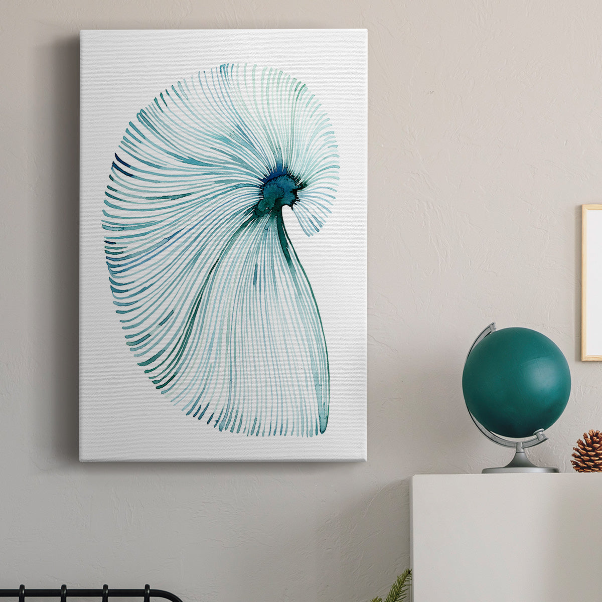 Eye of the Ocean II Premium Gallery Wrapped Canvas - Ready to Hang