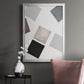 Block Encounter Revisit I - Modern Framed Canvas Print