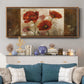 Poppy Morning - Floater Framed Canvas Print