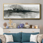 Dramatic Setting - Floater Framed Canvas Print