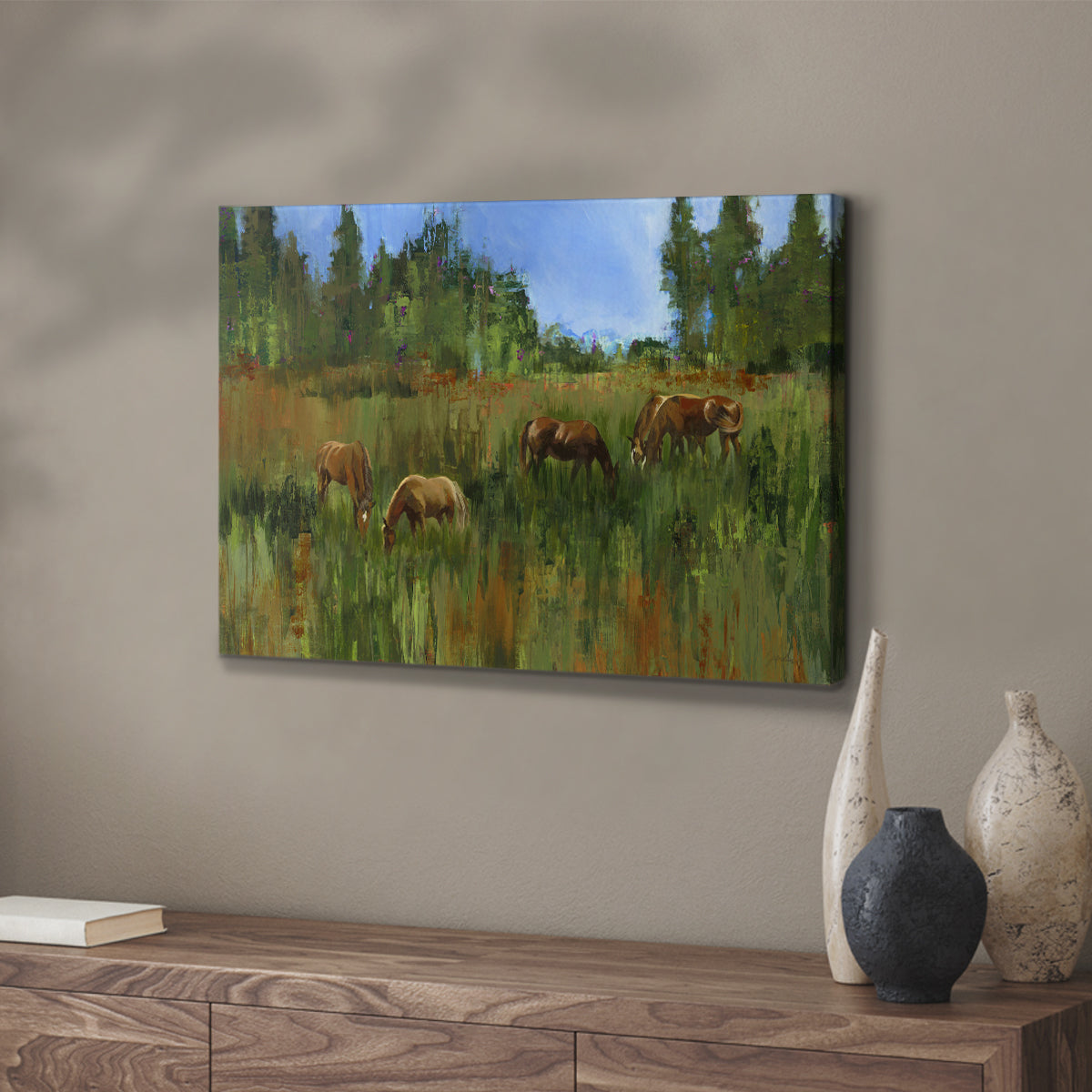 The Grass Is Always Greener - Canvas Art Print