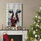 Yuletide Cow I - Gallery Wrapped Canvas