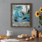 Circle the Beachfront - Barnwood Framed Canvas Print