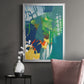 Tropical Graphics III - Modern Framed Canvas Print