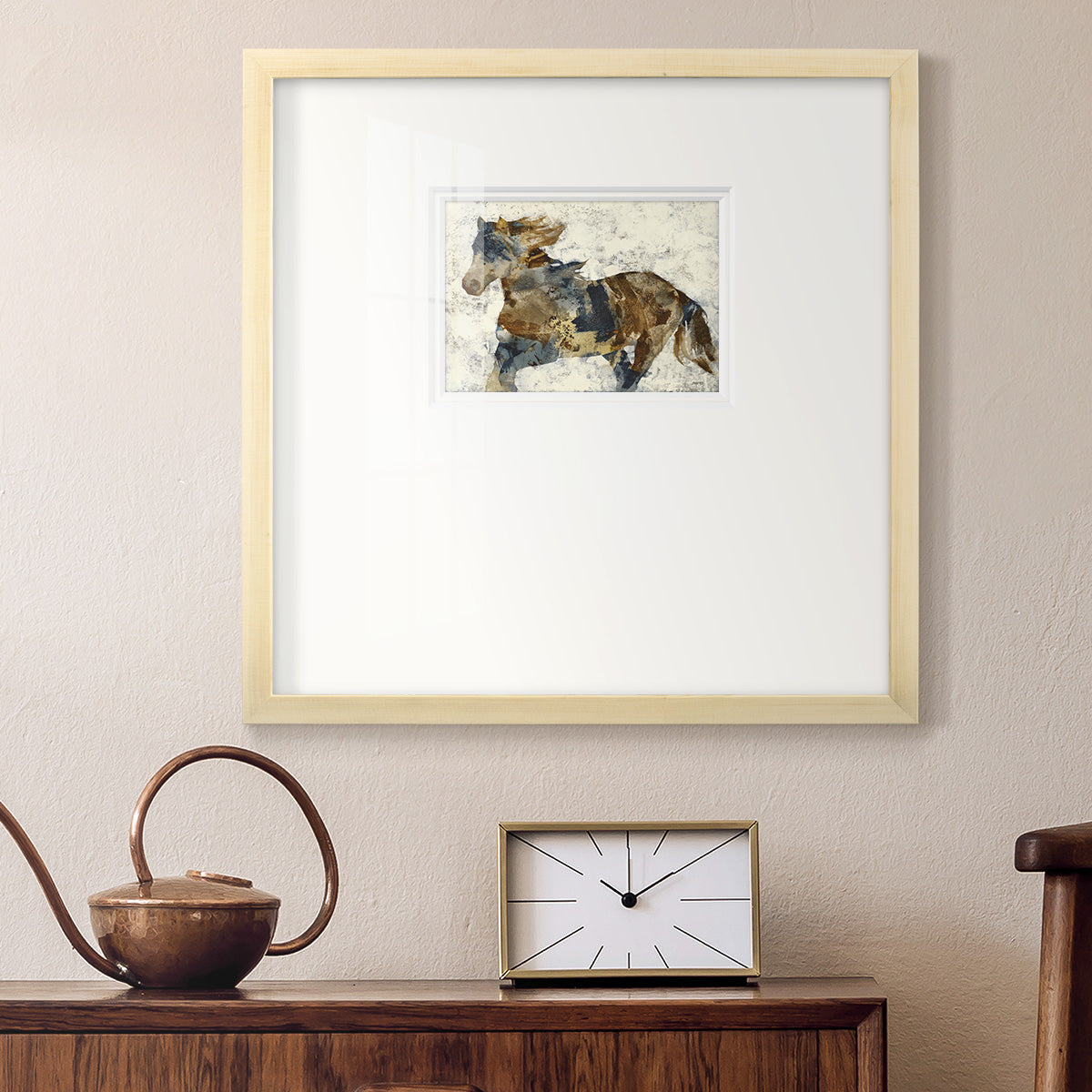 Gallop Premium Framed Print Double Matboard