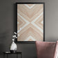 Diametric Clementine II - Modern Framed Canvas Print