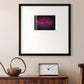 Neon Love II Premium Framed Print Double Matboard