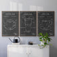 Morning Routine I - Floater Framed Canvas Set