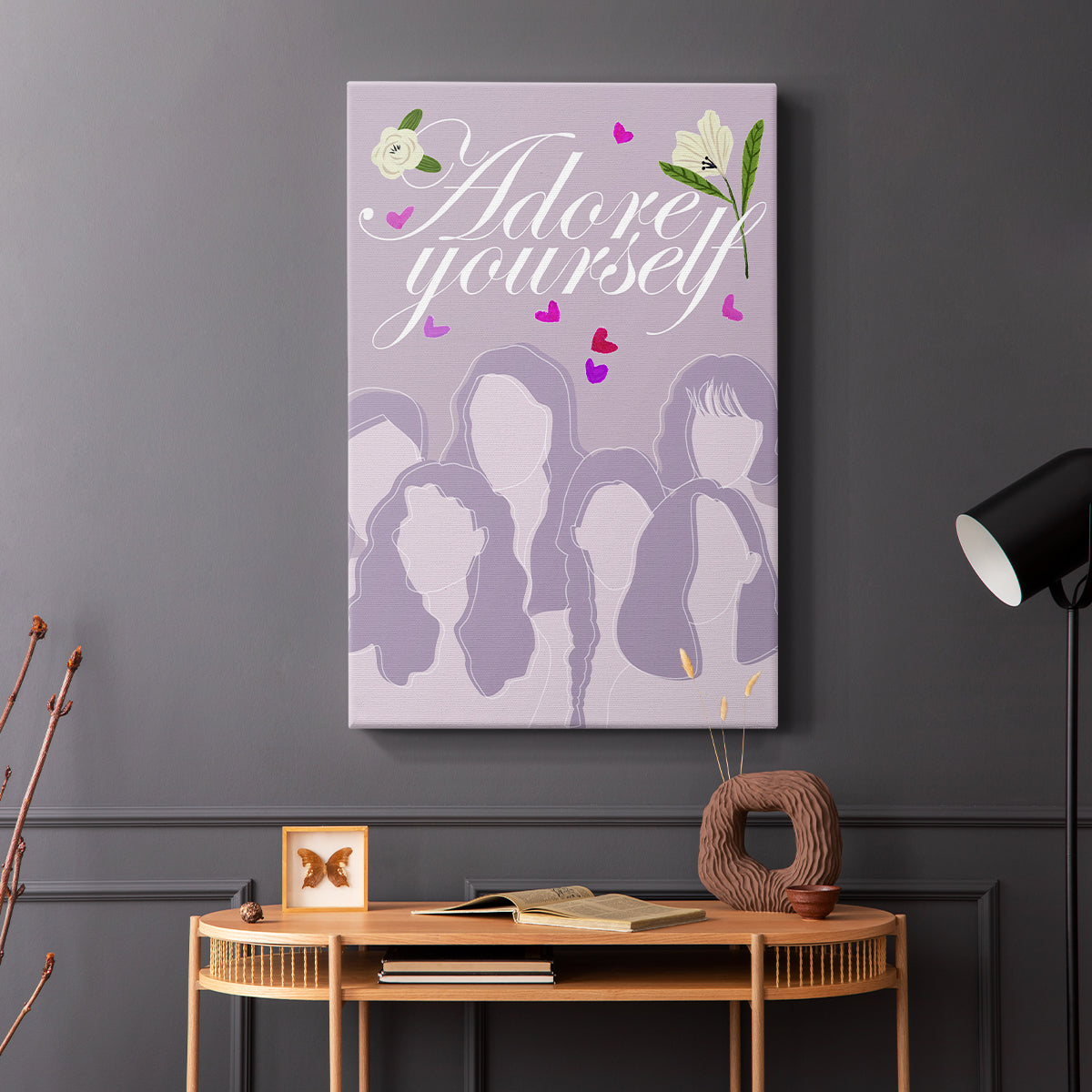 Happy Galentine's Day Collection B - Canvas Art Print