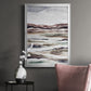 Muted Earth Layers II - Modern Framed Canvas Print