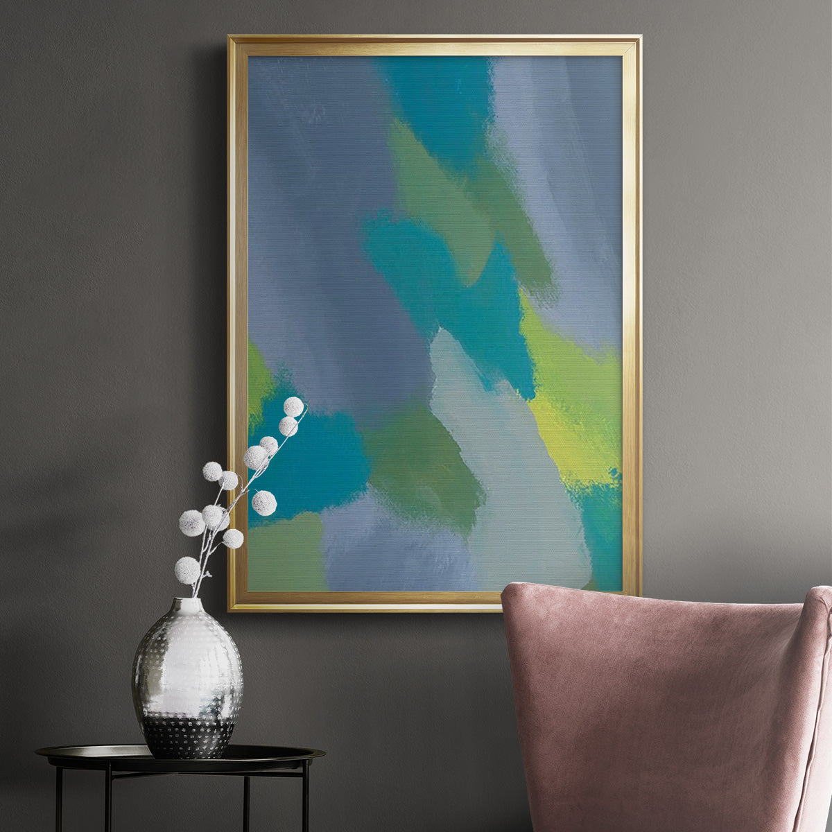 Lost in Memories IV - Modern Framed Canvas Print