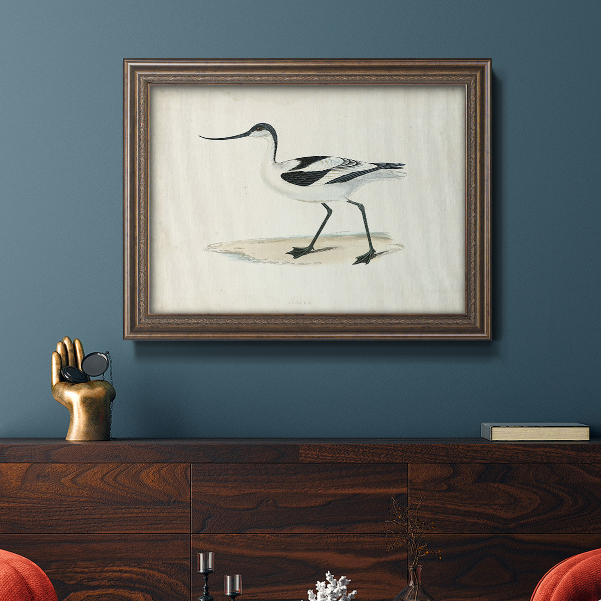 Morris Sandpipers IV Premium Framed Canvas- Ready to Hang