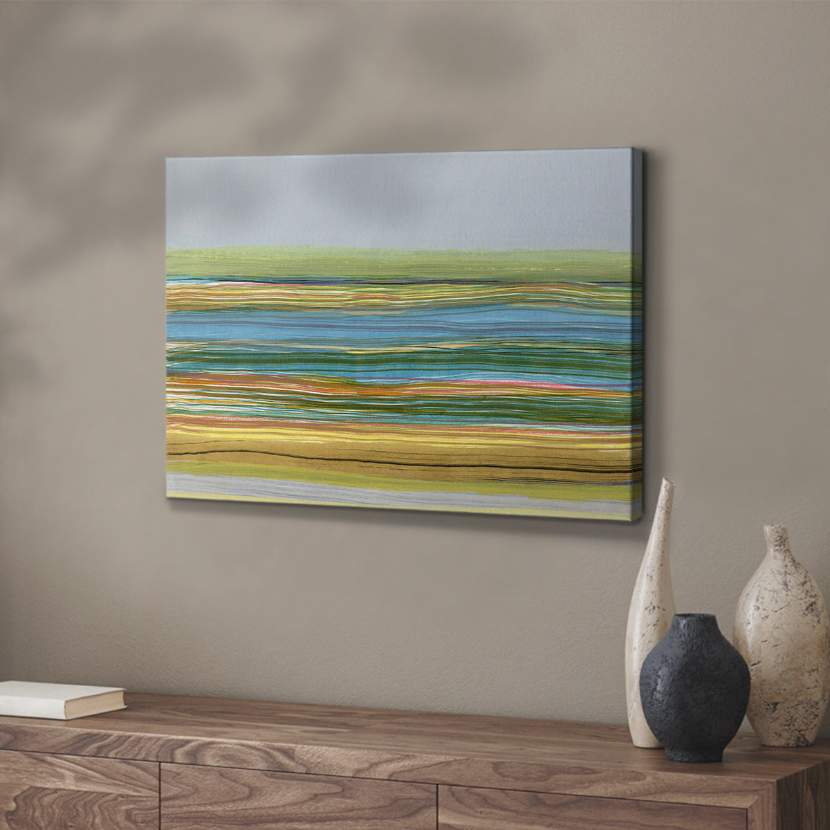 Parallel Striae II - Canvas Art Print