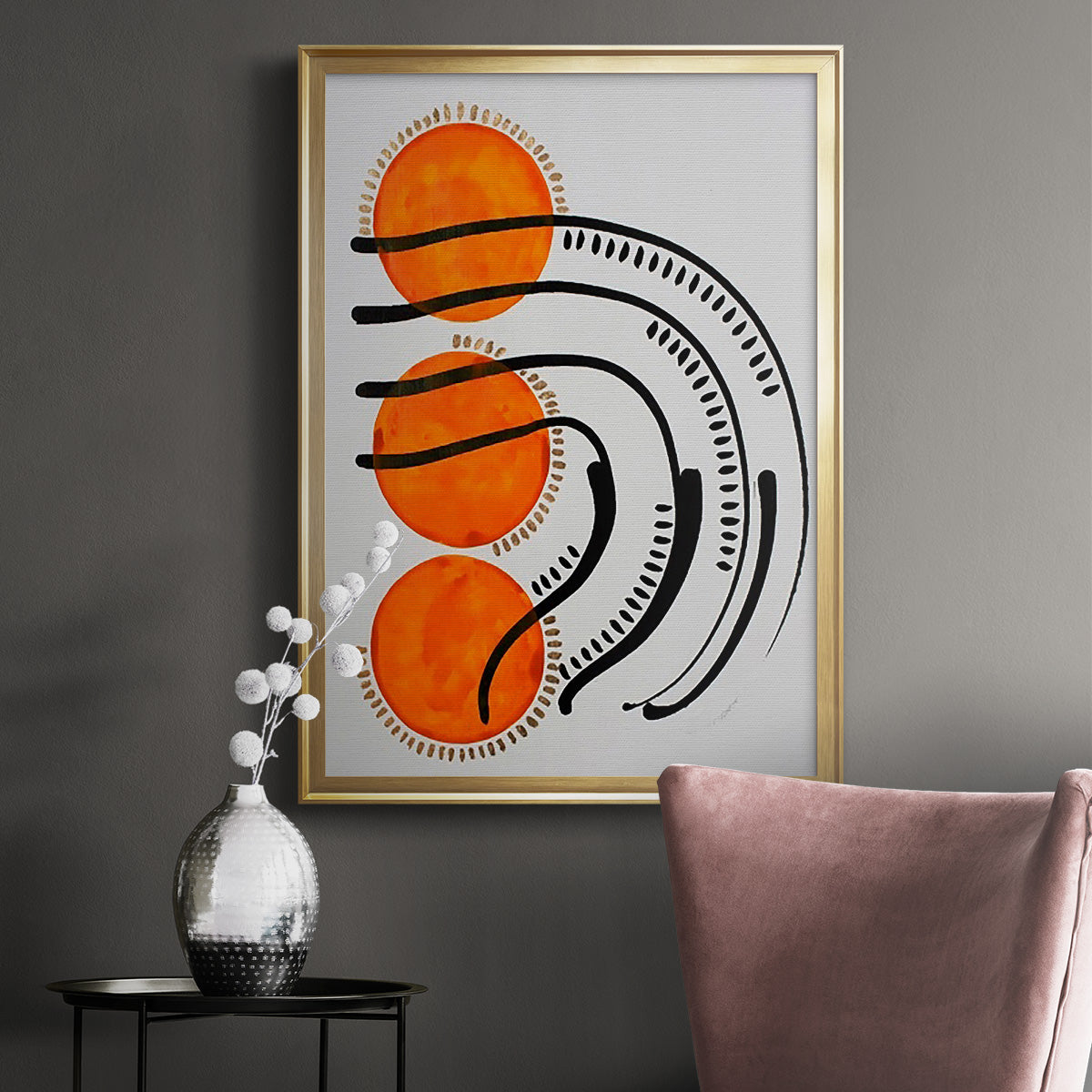 Get a Grip - Modern Framed Canvas Print