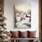 Frostlit Carol - Canvas Art Print