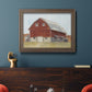 Rustic Red Barn II Premium Framed Canvas- Ready to Hang