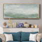 Coastal I - Floater Framed Canvas Print