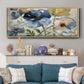Winter Blooms - Floater Framed Canvas Print