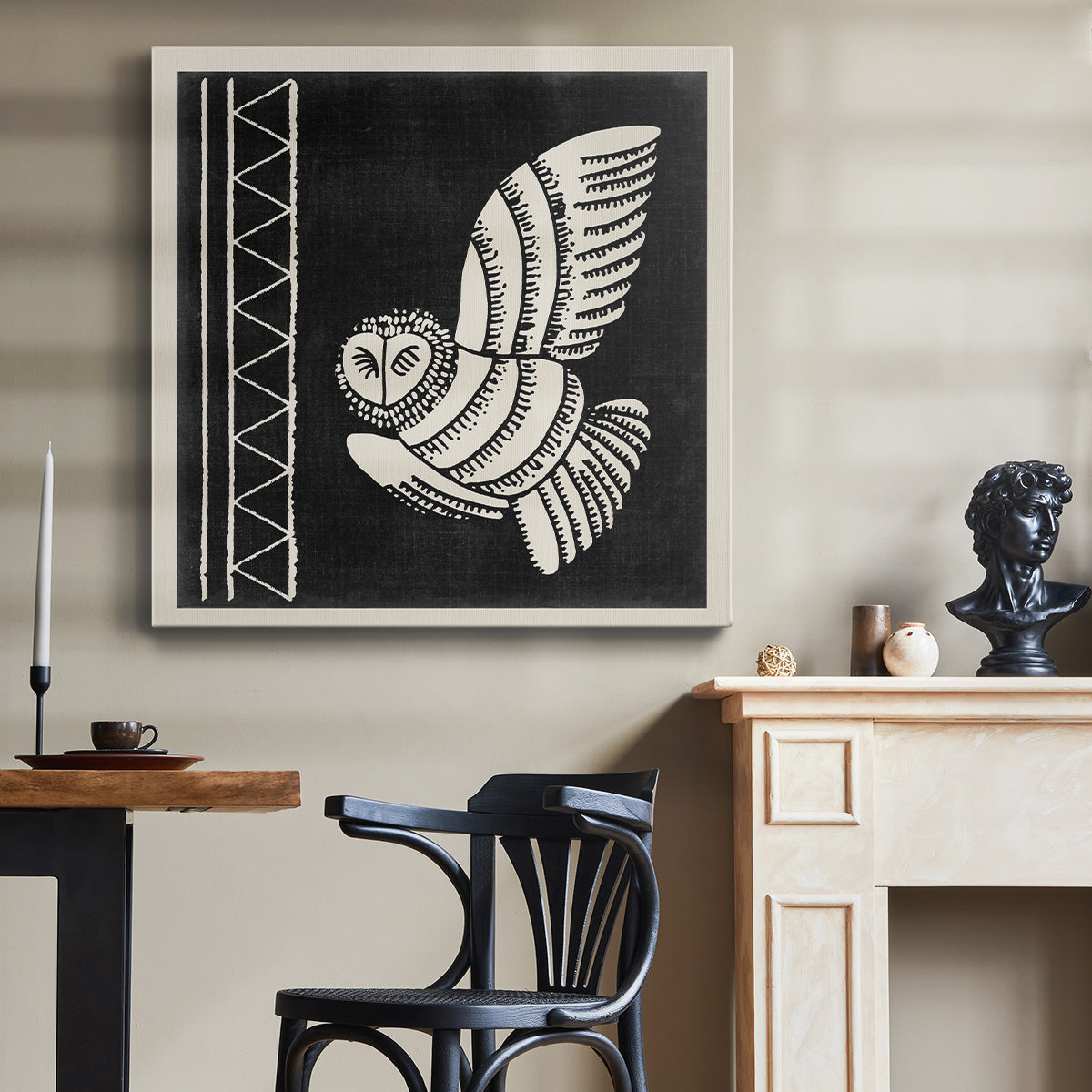 The Owl III - Canvas Art Print