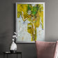 Golden Foliage I - Modern Framed Canvas Print