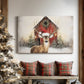 Gilded Manger Serenade - Canvas Art Print