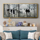 Morning Paris - Floater Framed Canvas Print