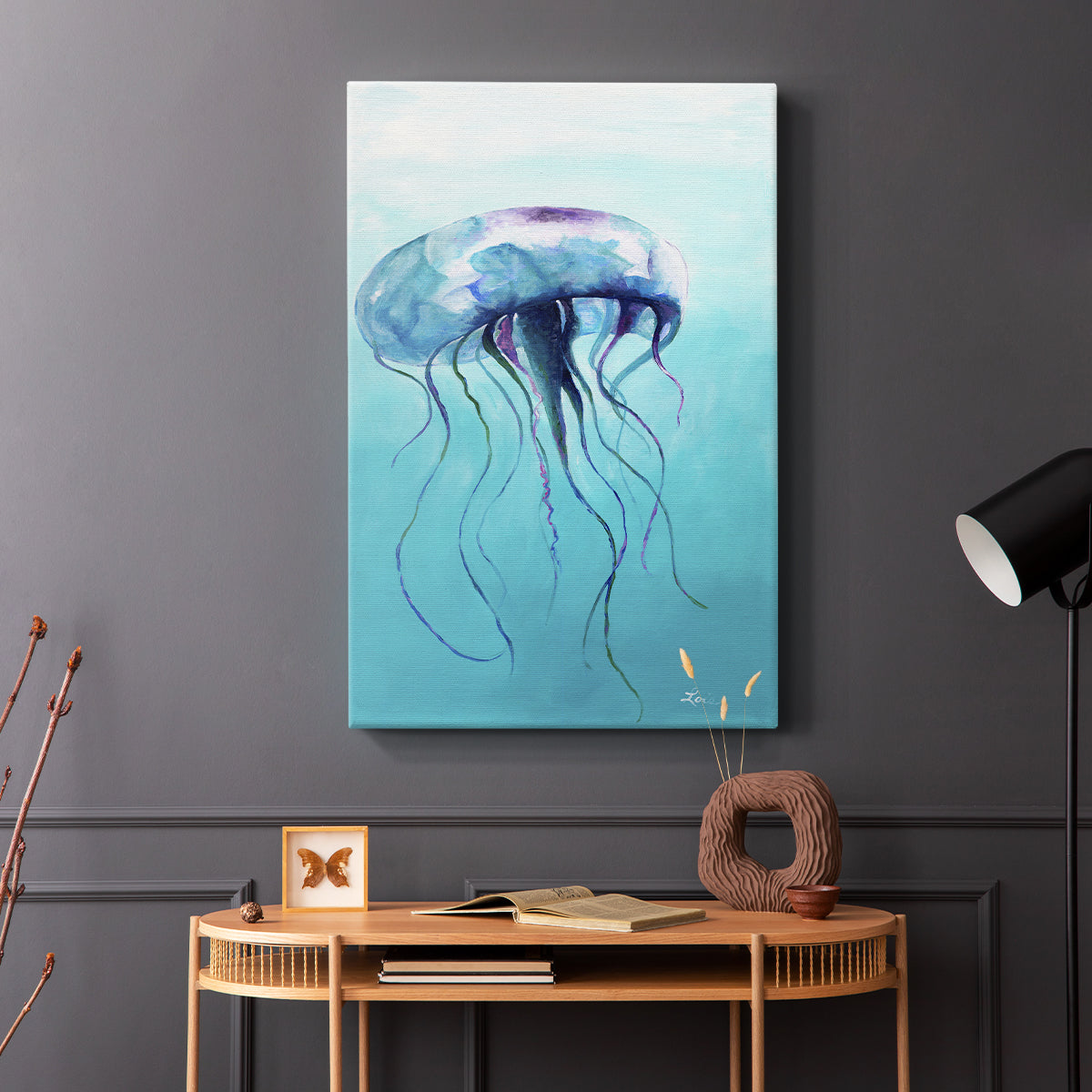 Jelly Fish - Canvas Art Print