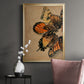 Winged Wreath II - Modern Framed Canvas Print