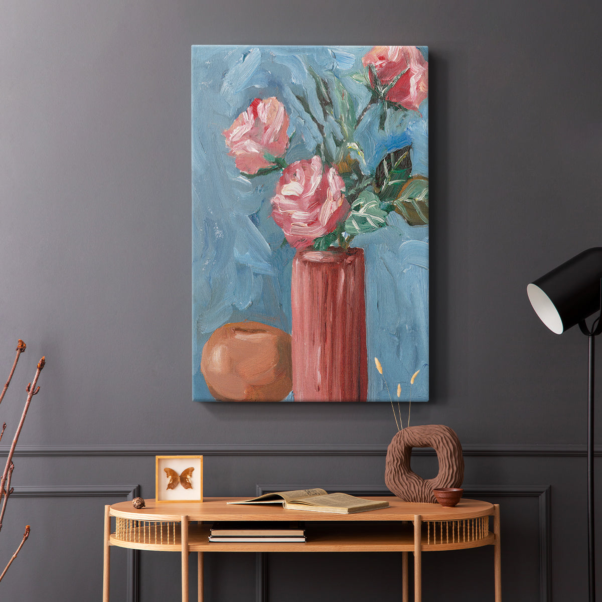 Rosa Blooms II - Canvas Art Print