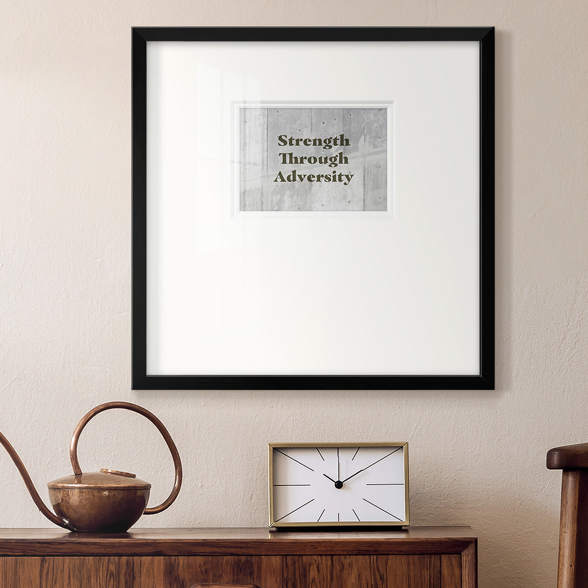 BroInspo VII Premium Framed Print Double Matboard