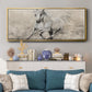 Majestic Stallion II - Floater Framed Canvas Print