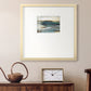 Coastal Bluffs Premium Framed Print Double Matboard