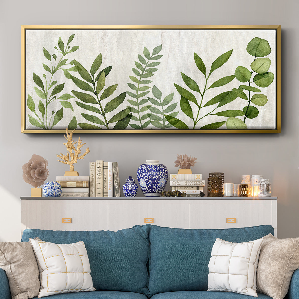 Summer's Glory - Floater Framed Canvas Print