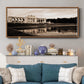 Gloriette Schonbrunn - Floater Framed Canvas Print