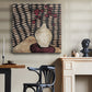 Retro White Vase - Canvas Art Print