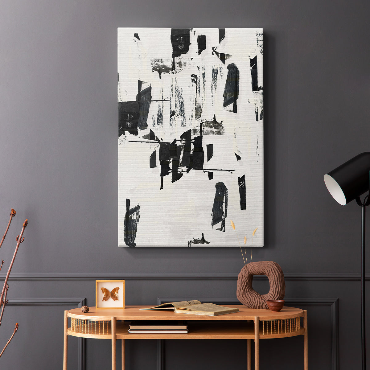 Tiles & Texture Abstract Angles V - Canvas Art Print