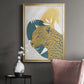 Jungle Cat II - Modern Framed Canvas Print