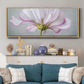 Textured Floral - Floater Framed Canvas Print