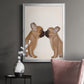 French Kiss Close Up I - Modern Framed Canvas Print