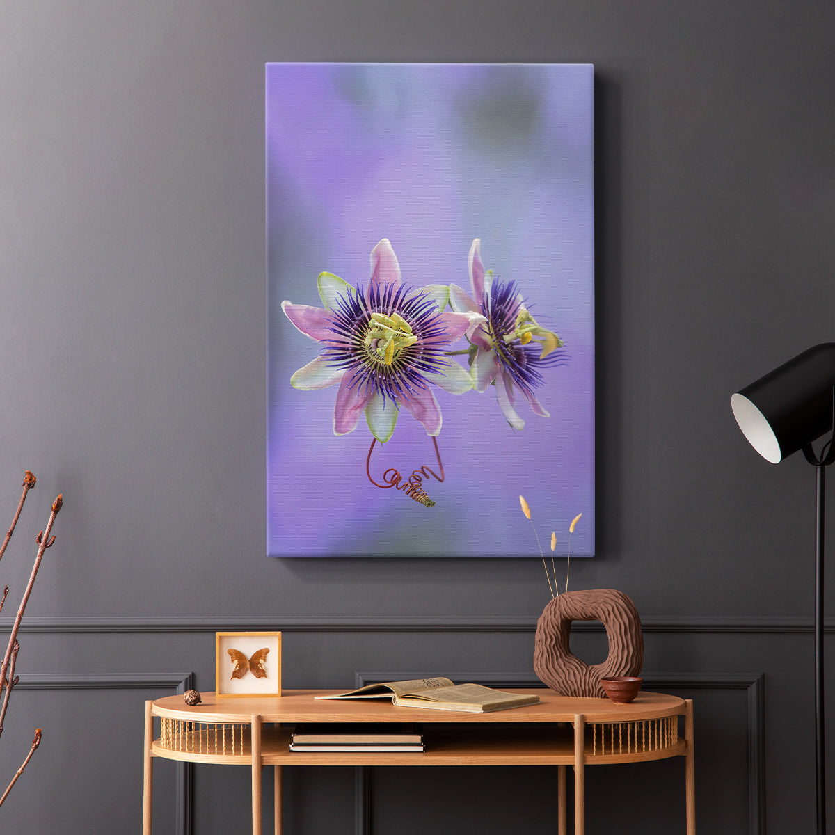 Exotic Flower Burst II - Canvas Art Print