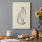 House Cat I Premium Gallery Wrapped Canvas - Ready to Hang