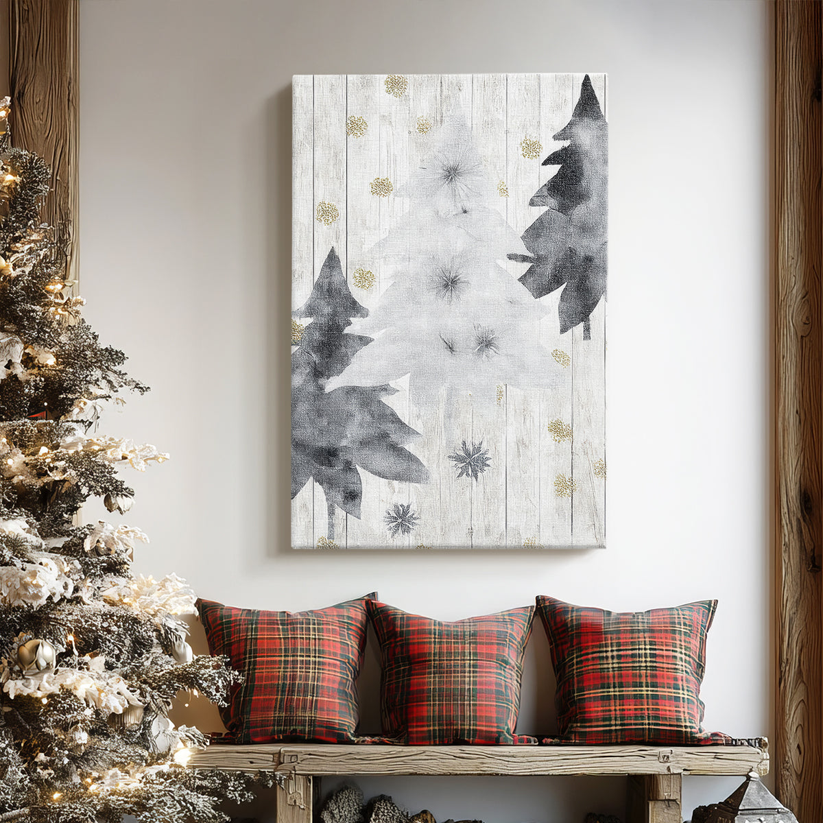Dawn of Snowwhite Serenade - Canvas Art Print