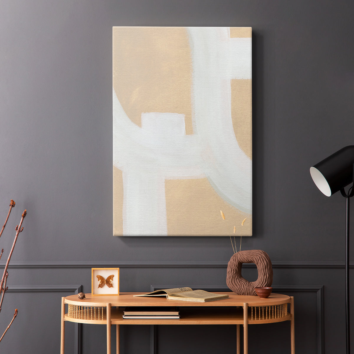 Neutral Winding Paths II - Canvas Art Print
