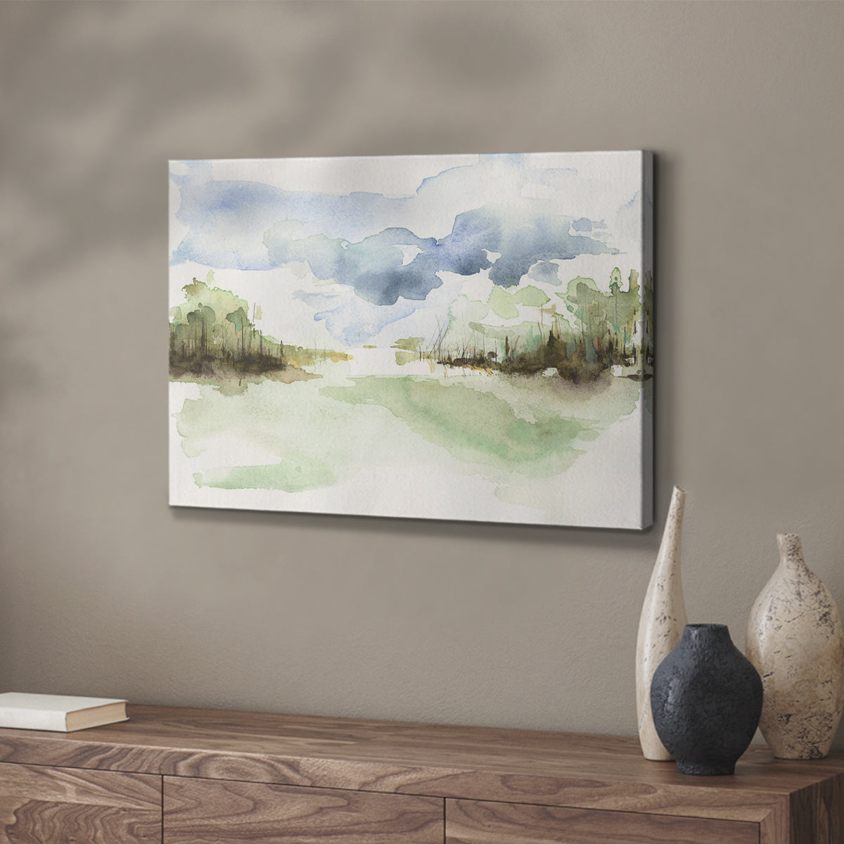 Brush Thickets II - Canvas Art Print